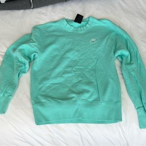Men’s Teal Nike Oversized Sweatshirt size XS